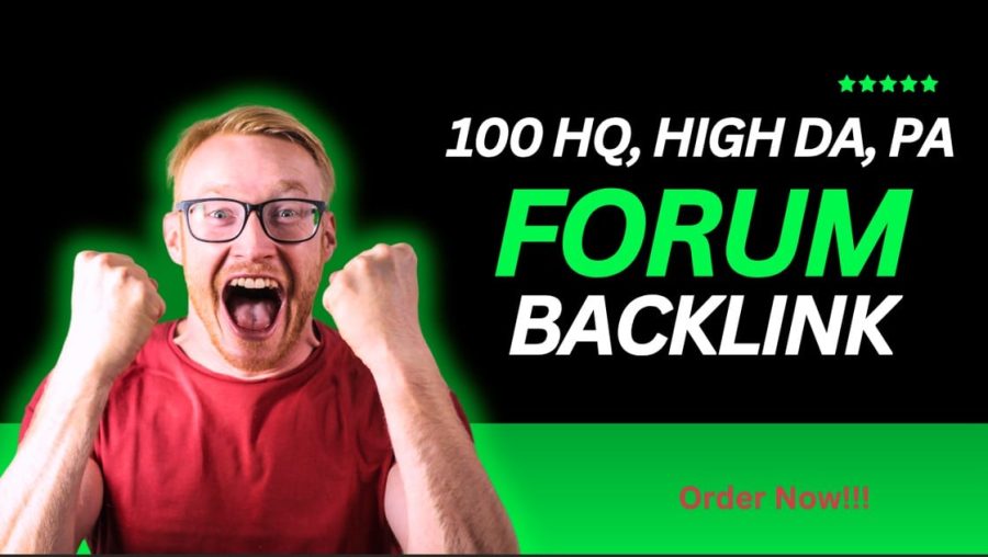 I will do 100 HQ High DA, PA Forum Backlink that will Rank Your Website in Google