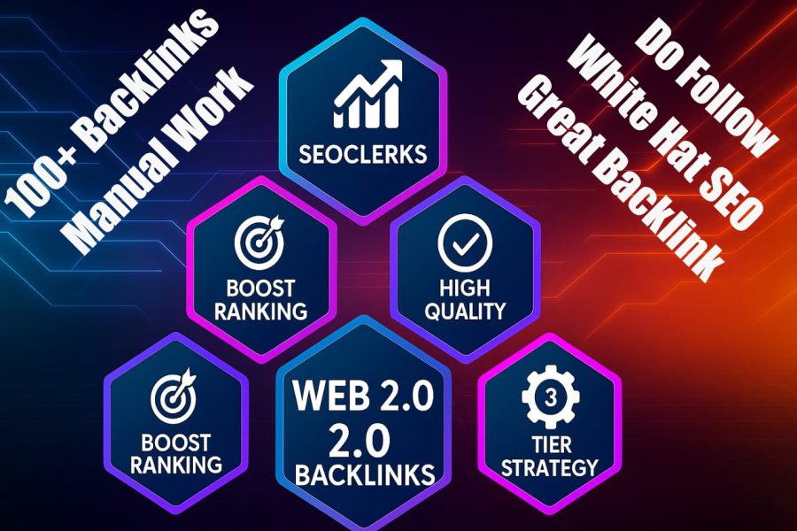  I will create authentic web 2.0 backlinks with manually content 