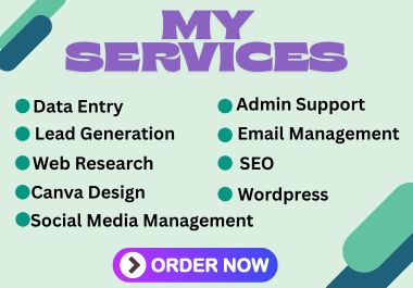 I will your reliable and efficient virtual assistant