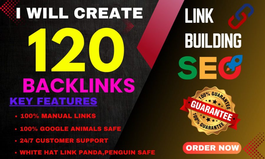 Manual Backlink Package | 120+ High DA Links for Google Ranking