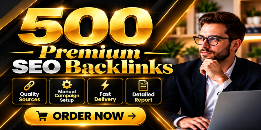 I will build 500 premium SEO backlinks for your website