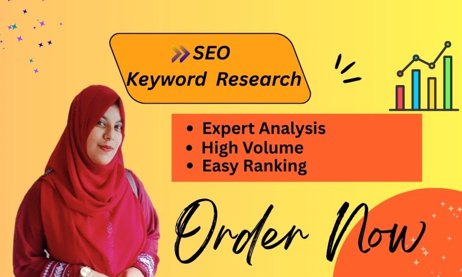 I will do keyword research, competitors keywords and complete SEO analysis