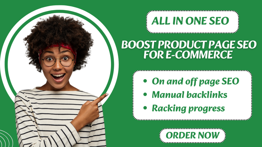 All-in-One SEO Manual Package | DA Boost & Product Page SEO for E-commerce