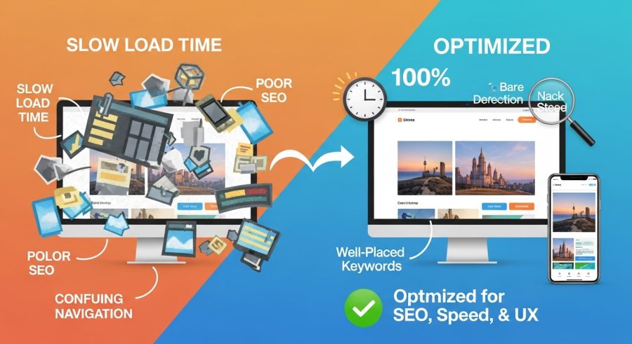 I will optimize your website for SEO, speed, and user experience