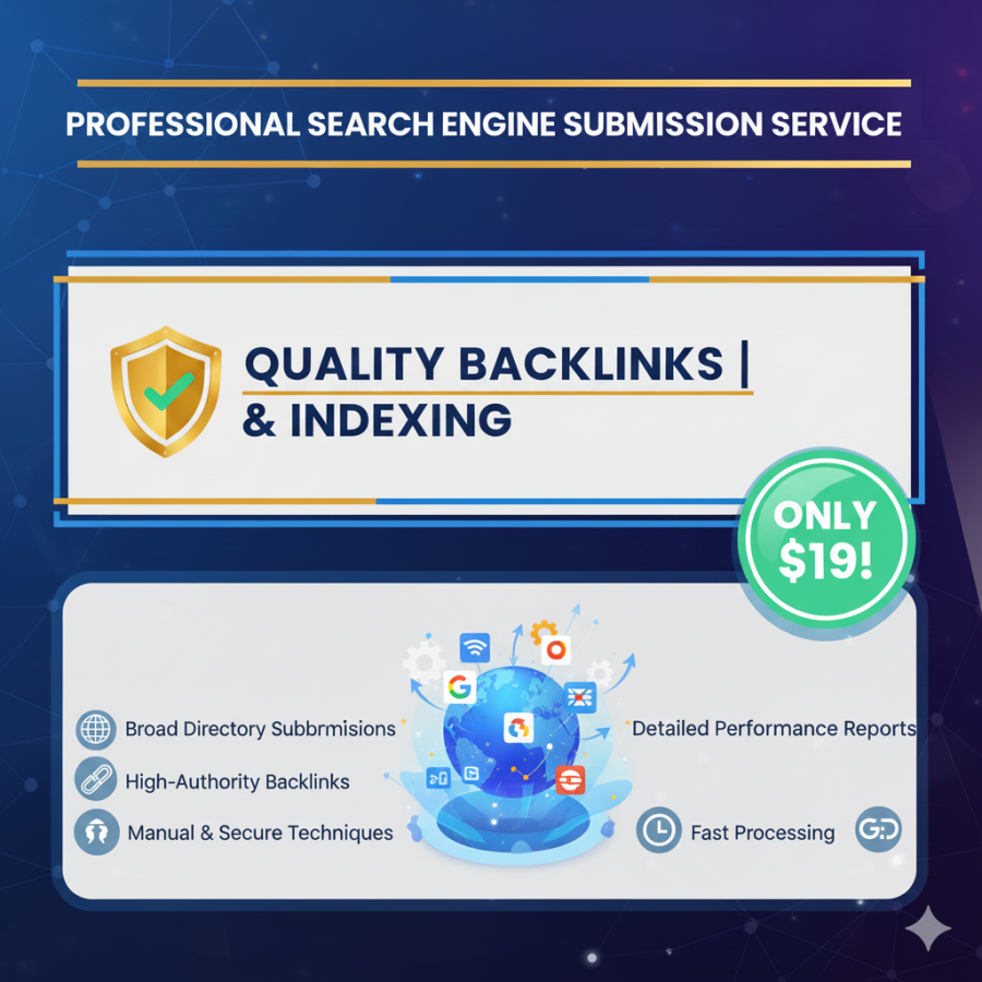 Professional Search Engine Submission Service | Get Quality Backlinks & Indexing