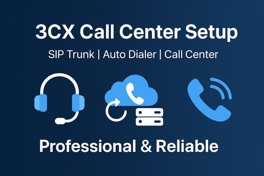 I will professionally set up and Build your call center solution for your Business