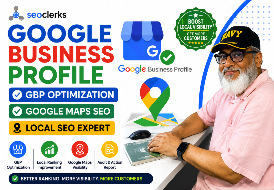  I will optimize your Google Business Profile for Google Maps SEO