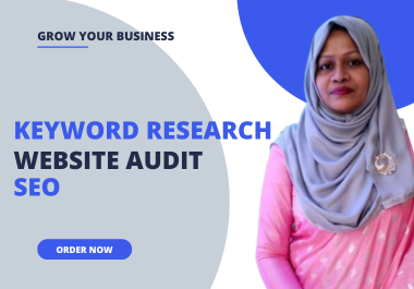 I will do Keyword Research, SEO Optimization & Website Audit Service for your business