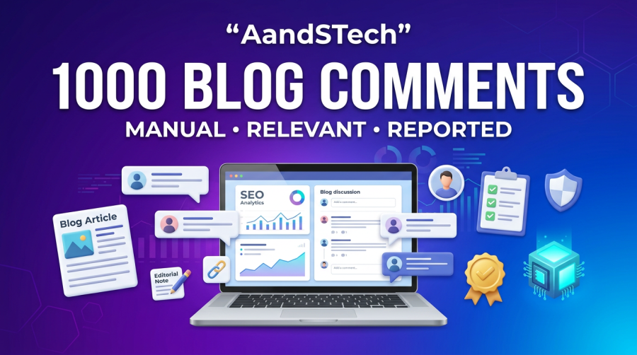 I Will Create 1000 Manual Niche Blog Comment Backlinks With Report