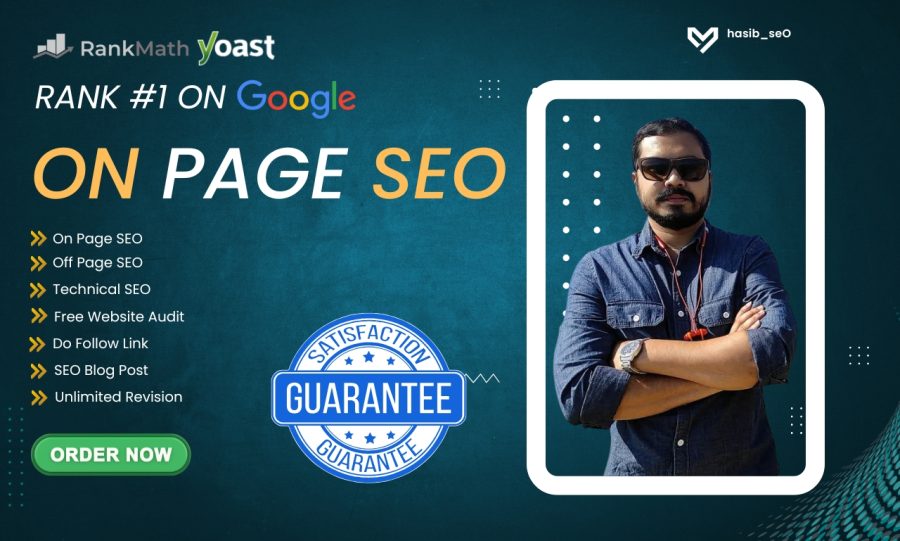 I will do onpage SEO and technical optimization for your website for top google ranking