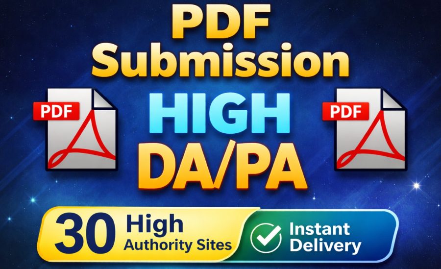30 High Quality PDF Submissions Created Manually on Trusted Platforms