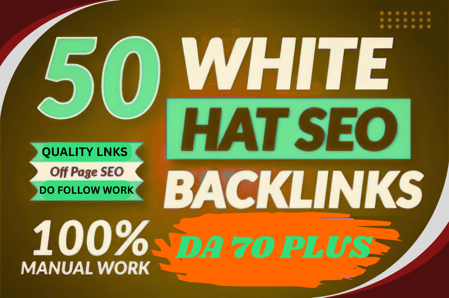DA70+ Profile Backlinks 50 Unique Profile Setup SEO Backlinks for Your Website