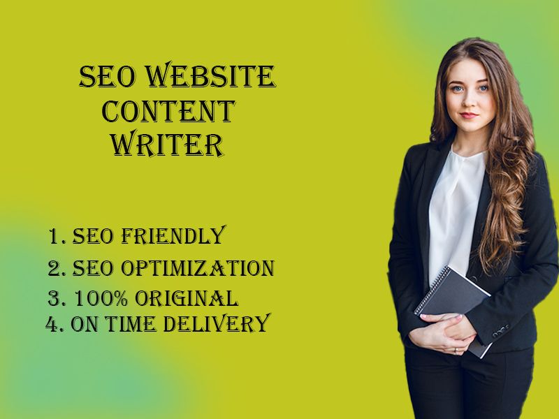 I will create advanced SEO web content for you and write high-quality content as your copywriter.