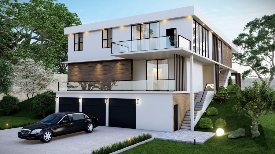 I will create realistic 3D interior and construction designs