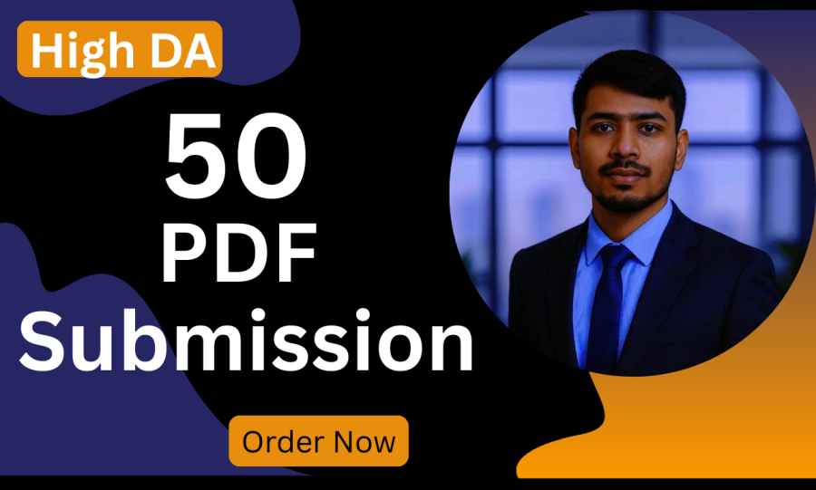 50 High DA PDF Submission Service for SEO Backlinks & Website Ranking