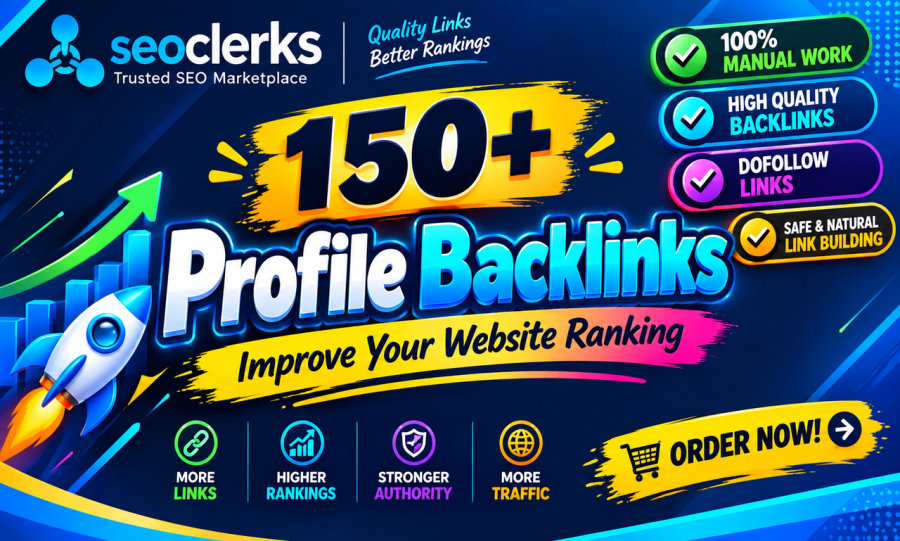 150+ High-Quality DoFollow Profile Backlinks for SEO Rankings & Traffic Growth