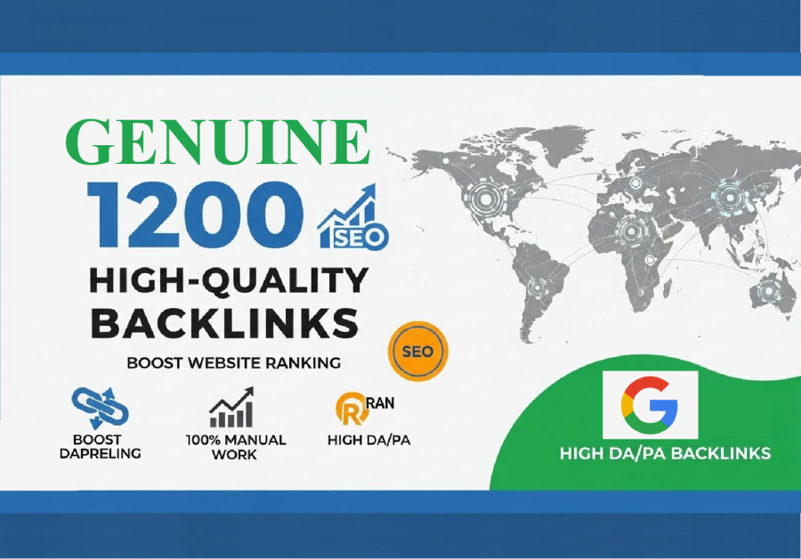 Boost Your Website Ranking with 1200 High-Quality Backlinks