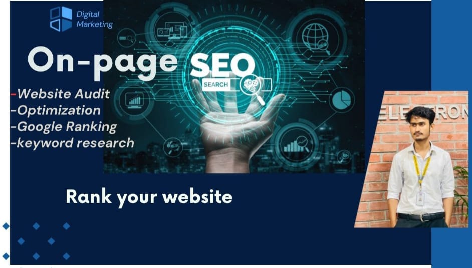 I will do on page and technical SEO, website audit, google search console indexing