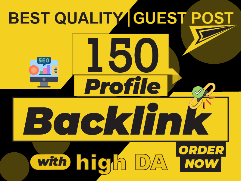 Guaranteed 150 Manual Profile Backlinks - Google 2025 Ready