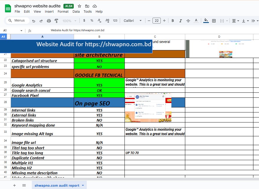  I will do a technical deep SEO website audit review, fix errors, and rank on Google