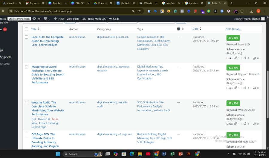 I will do website ON-PAGE SEO and technical SEO for google ranking