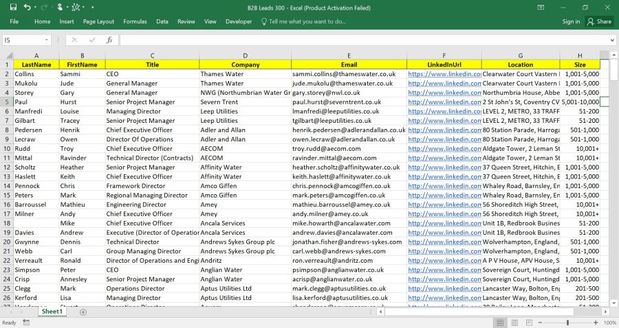 I Will Do Email, Linkedin & B2B Lead Generation Within 24 Hours