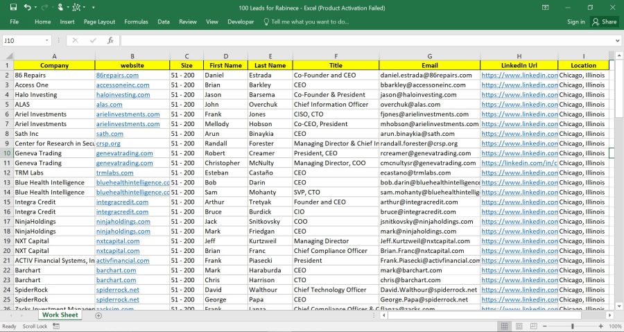 I Will Do Email, Linkedin & B2B Lead Generation Within 24 Hours