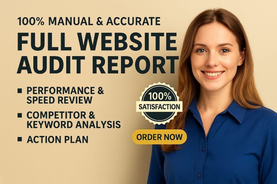 Professional Website & SEO Audit | In-Depth SEO Analysis, Website Review & Shopify Audit