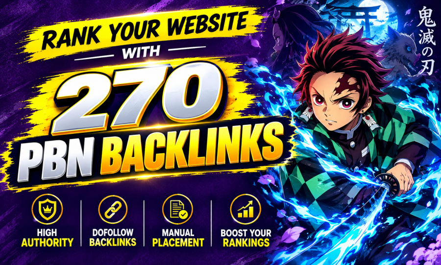 Boost Google ranking with 270 high DA/DR PBN backlinks for Thai, Korean, and Indonesian sites