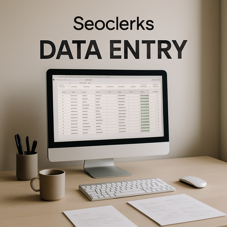 Professional data Entry& Web Research Specialist