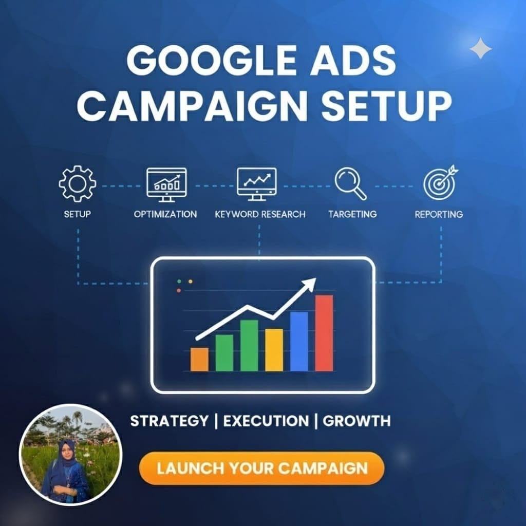 I will create a google ads campaign