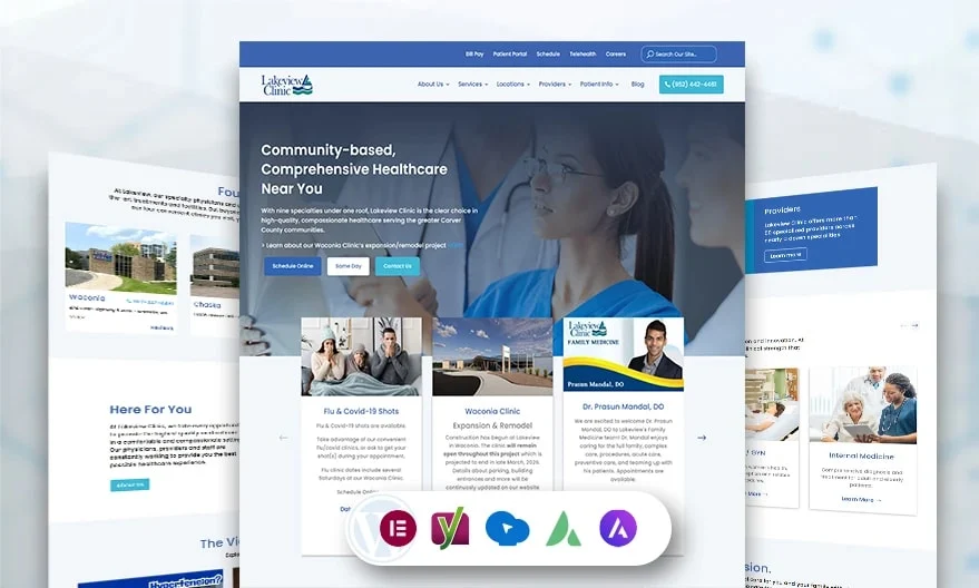 Develop any Healthcare, Medical or Dental Website with SEO & Appointment System