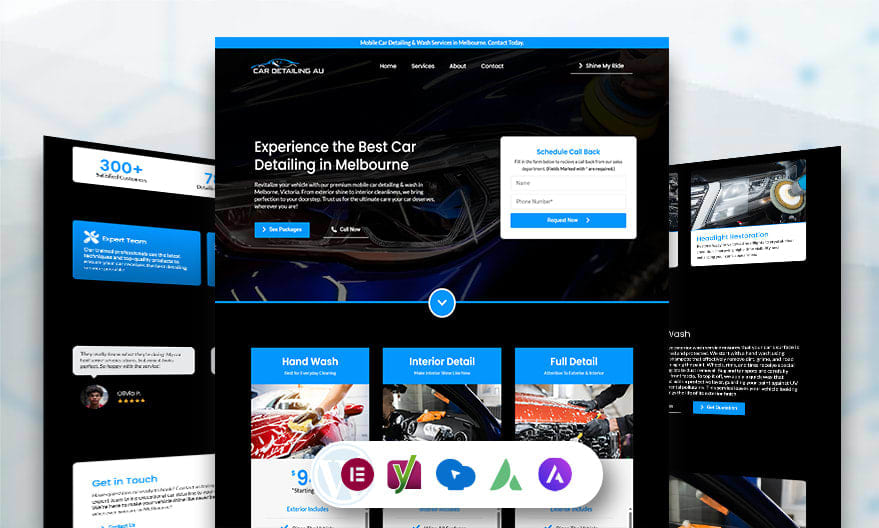 Build, Rebuild, Clone or Fix WordPress Website with Local SEO