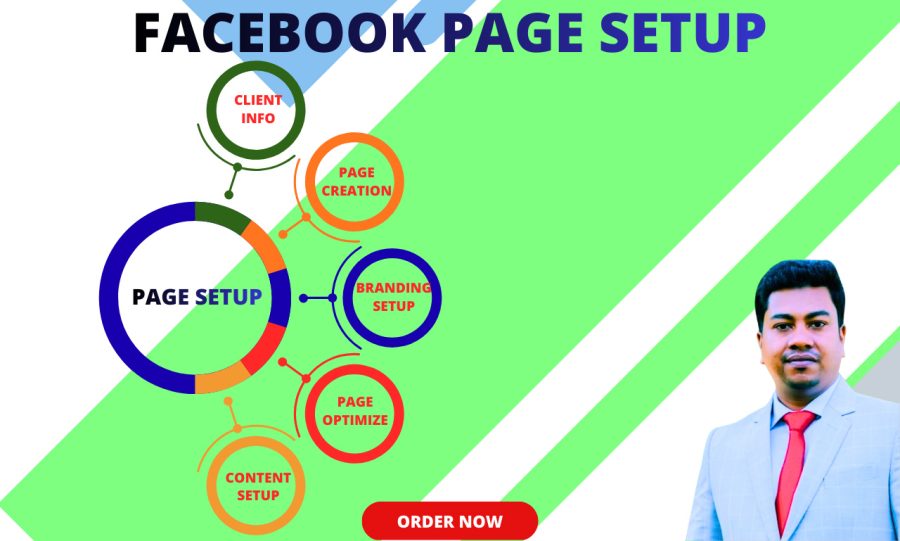 I will design and setup a professional business Page for brand growth