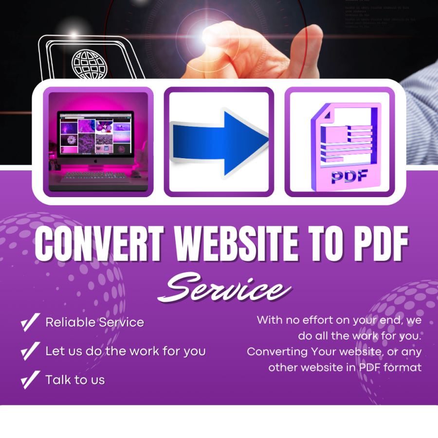 ✨ Convert Any Website Into a Beautiful, Ready-to-Use PDF Fast! ✨
