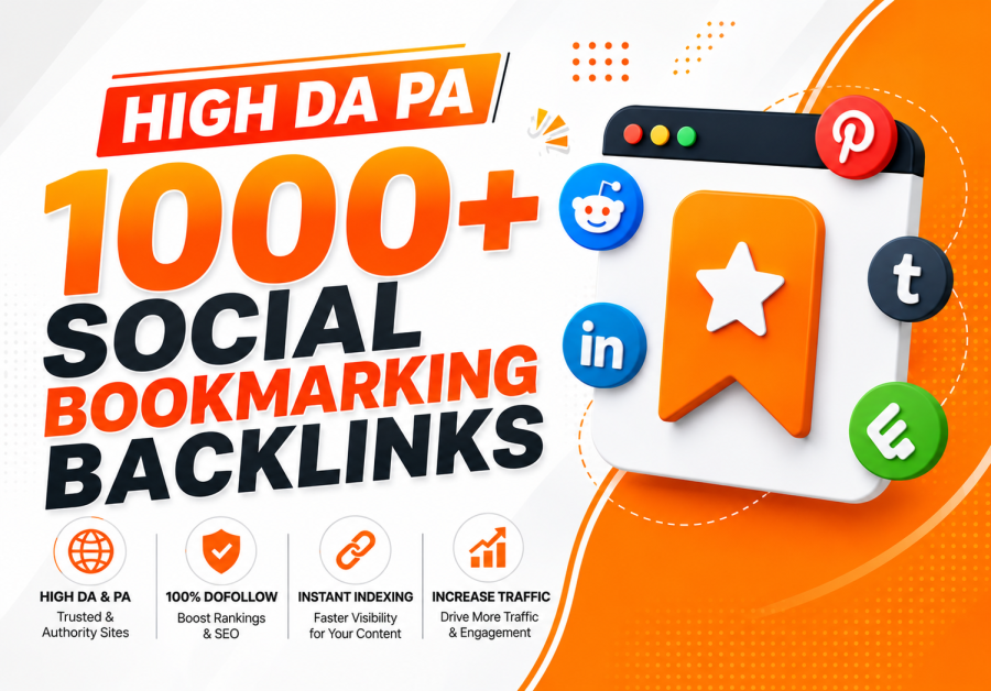 High Quality Social Bookmarking SEO Backlinks for Google Ranking