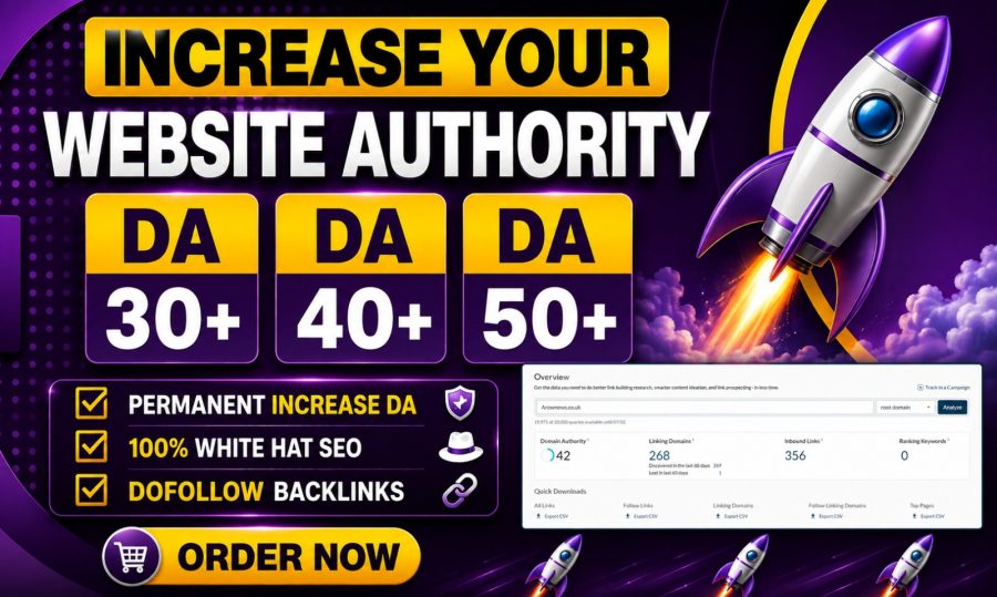 Increase MOZ DA 30 permanent Safe and Guaranteed