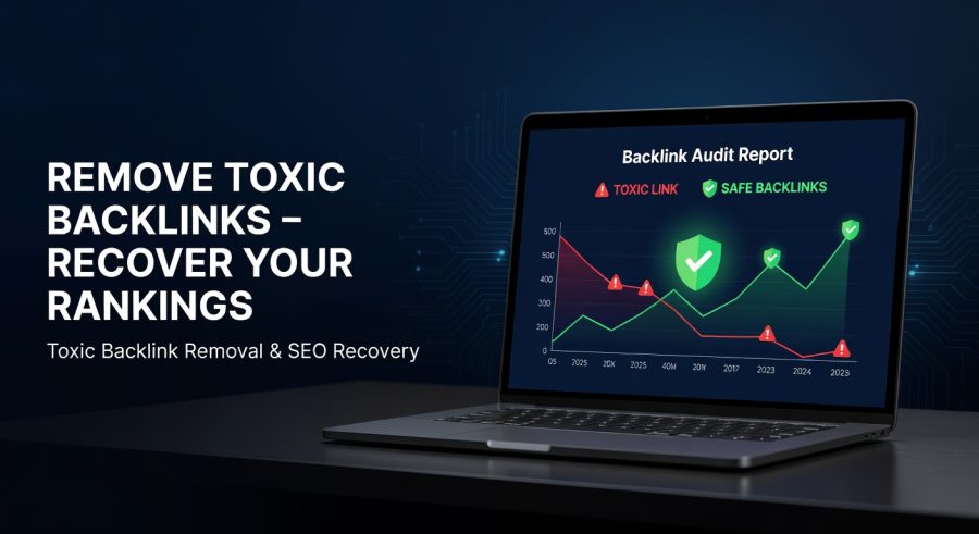 I will do backlink audit and remove spam links manually for Google ranking