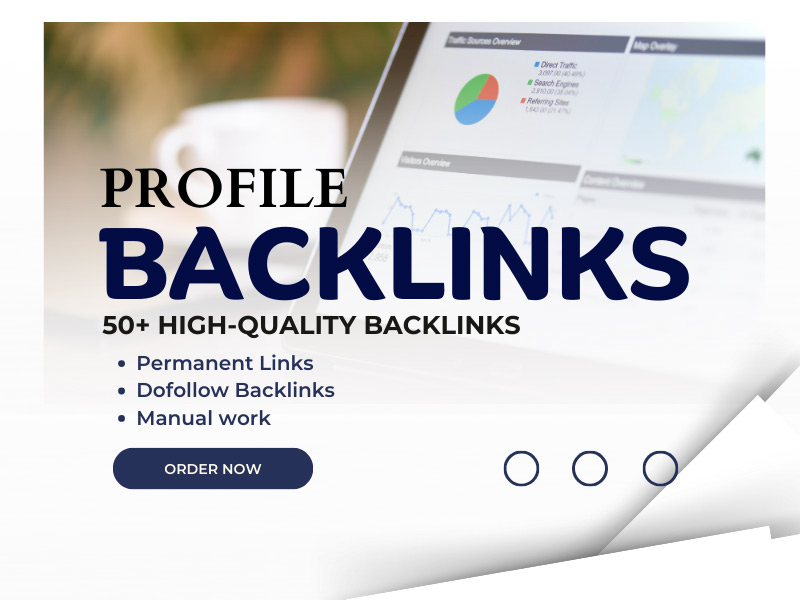 I will create 50+ high authority profile backlinks, off-page SEO for Google top ranking