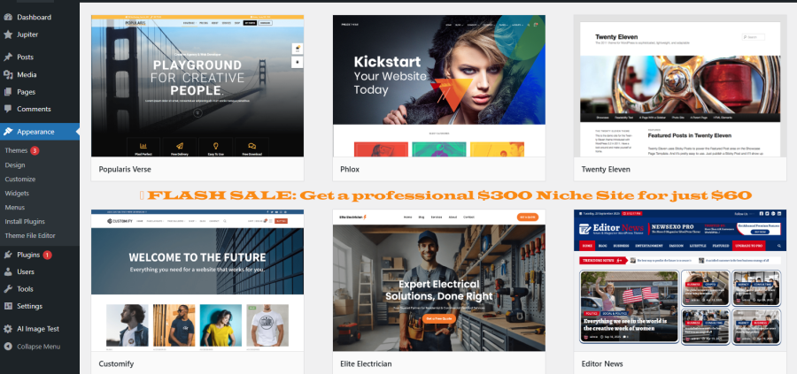 I will build a High-Performance SEO Niche Website with 90+ PageSpeed 50 Percent OFF