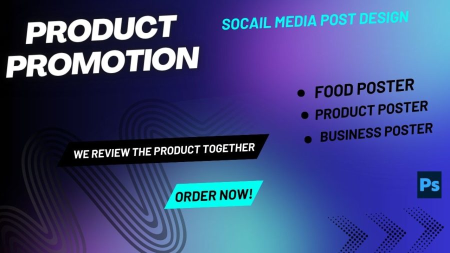 unique and amazing product poster