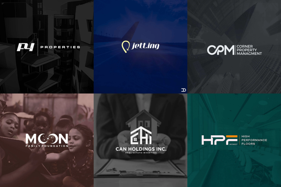 I will do modern minimalist business logo design and branding