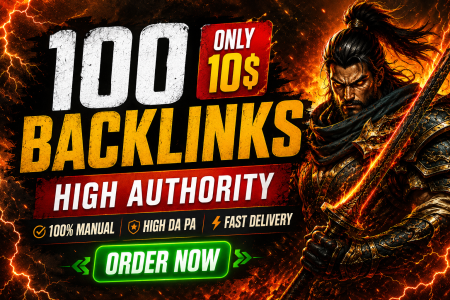Get 100 manual off page SEO backlinks &ndash; any category