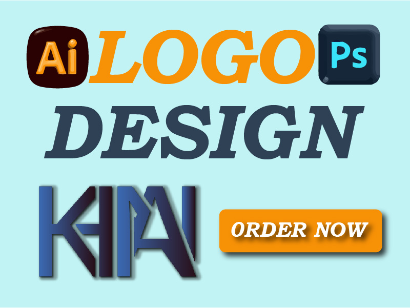 I will create mordern minimalist logo and custom any design