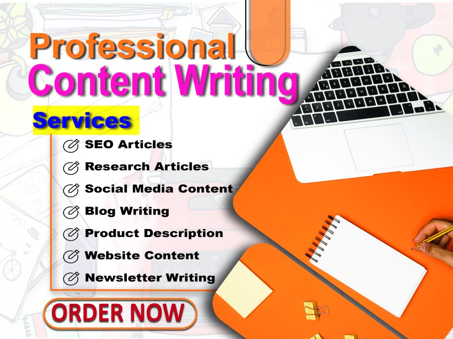 Premium Quality SEO Friendly 1000+ Words Professional Content Writing