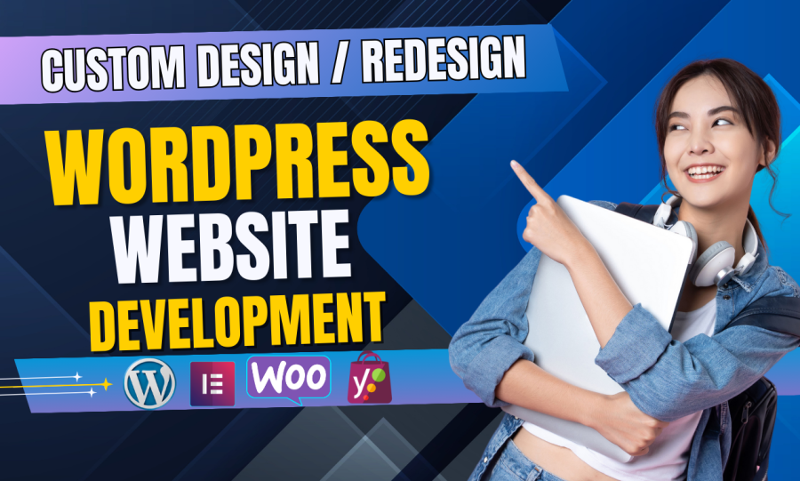 I Will Design or Redesign a Modern, Responsive WordPress Website for Ecommerce, Blog, or Agency