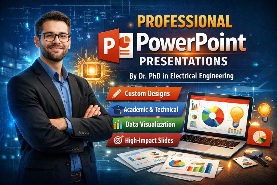 I will create a clear and professional technical PowerPoint/ html presentation