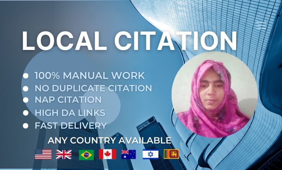 I Will Build High-Quality 60 Local Citation for Local SEO Ranking & Google Maps
