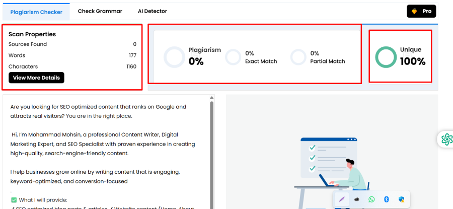  I will do professional SEO optimized content writing and on page SEO