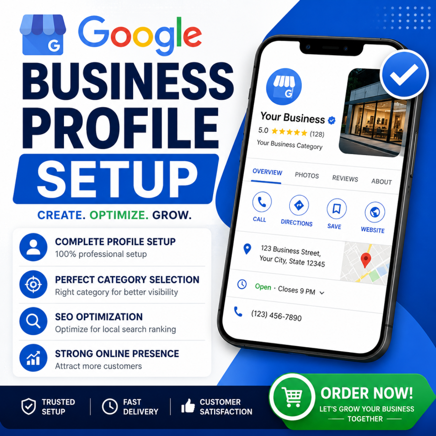 I will create and optimize your Google Business Profile